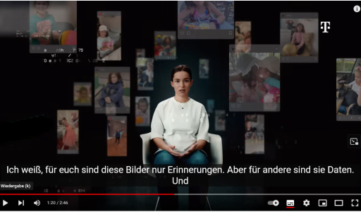 YouTube Nachricht von Ella