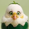 Huhn mit KI erstellt